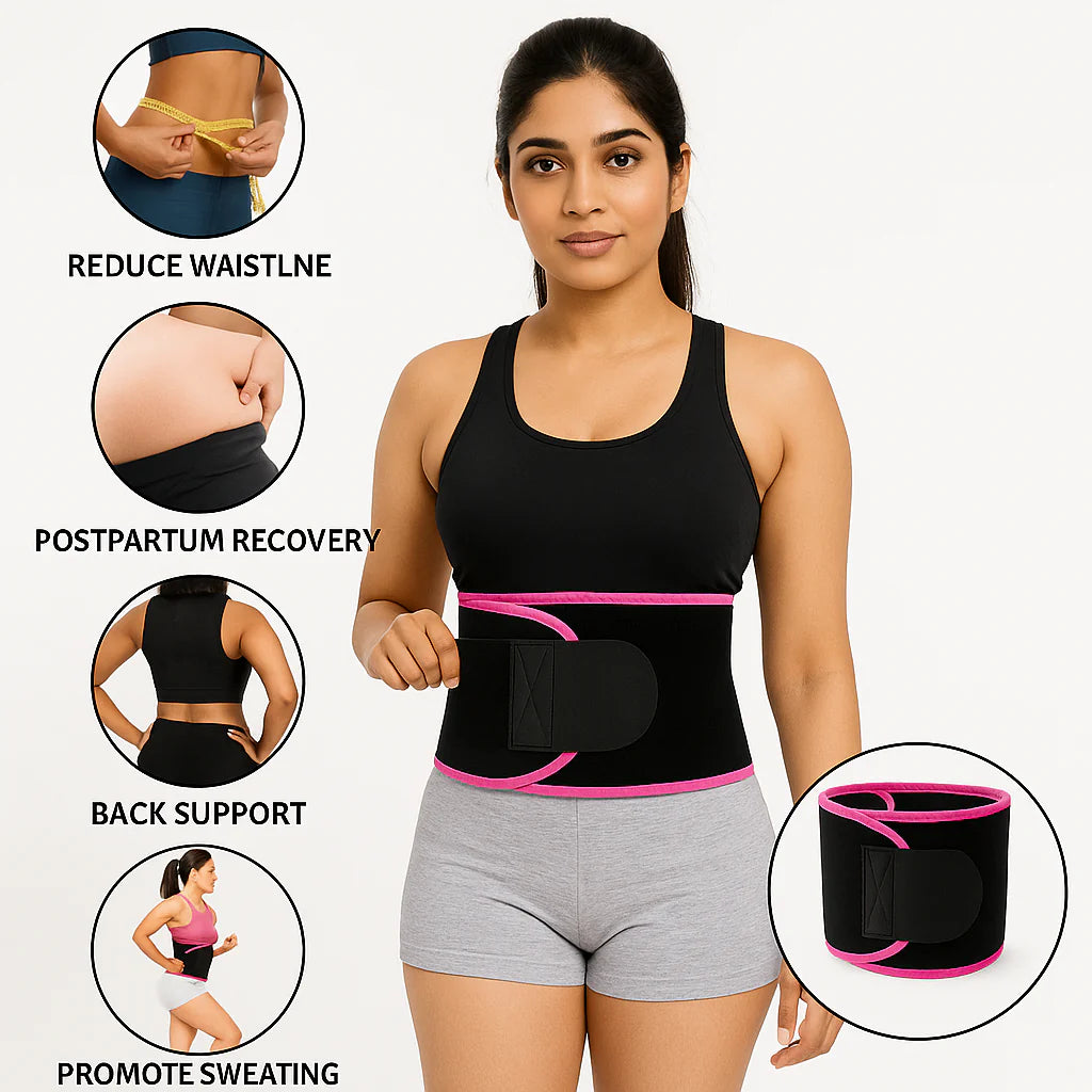 Adjustable Waist Trimmer Belt for Women & Men