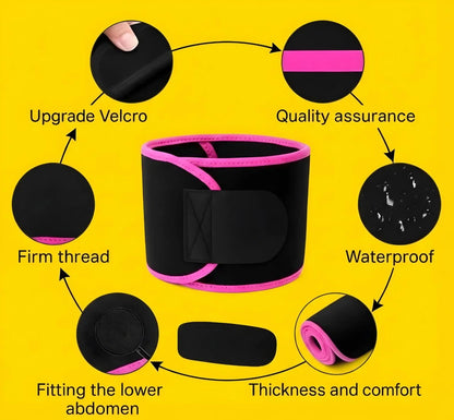 Adjustable Waist Trimmer Belt for Women & Men